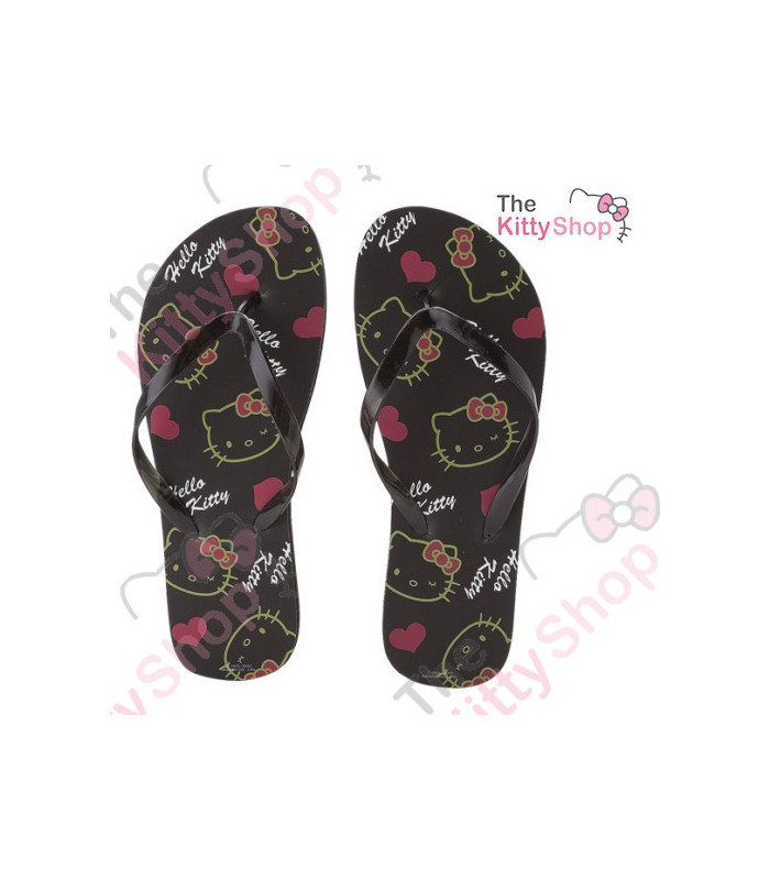 kitty flip flops