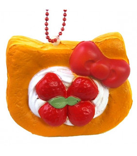 Hello Kitty Squishy Mascot Danish Plain