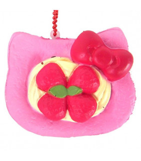 Hello Kitty Squishy Mascot Danish Berry