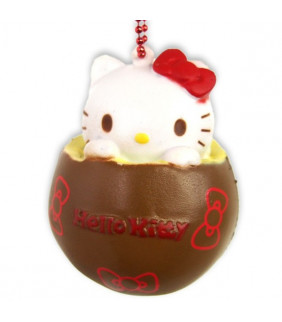 Hello Kitty Squishy Mascot Chocolate Red