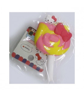 Hello Kitty Squishy Mascot Candy Ribbon Pink