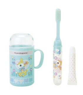 Hummingmint Travel Toothbrush Set: