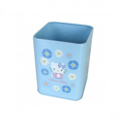 SQUARE PEN STAND: FLOWER KT