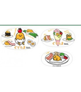 Gudetama 3Pcs Lunch Case Set: Co