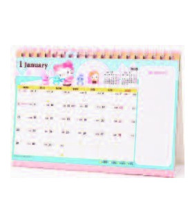 Hello Kitty Desk Calendar: Medium 2018