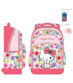 Hello Kitty Backpack 16inch Flora