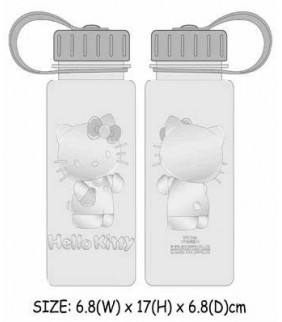 Hello Kitty Water Bottle Emboss 400ml