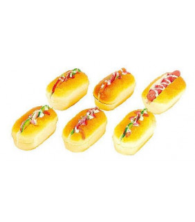 Assorted Squishy Toy Sandwich A Shape