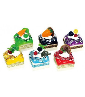 Assorted Squishy Toy Cake Shape