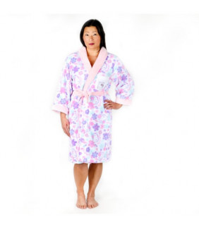 Hello Kitty Junior High Bathrobe Flower