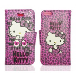 Hello Kitty iPhone6 Leopard Diary Case Cover