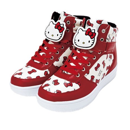 Hello Kitty Sneakers: Adult Medium The Kitty Shop