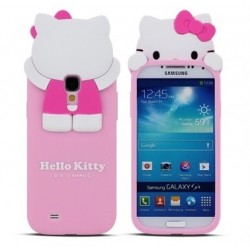 Hello Kitty iPhone5 / 5S Silicone Peekaboo2 Light Pink Case Cover