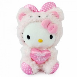 Hello Kitty Pink Heart Plush(M)
