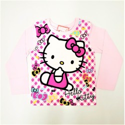 Hello Kitty Lngslv Big Prnt Tshirt Lp110