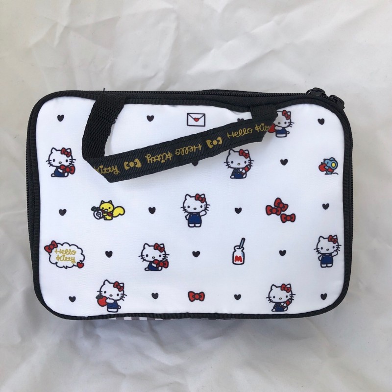 Hello Kitty Make Up Pouch: White - The Kitty Shop