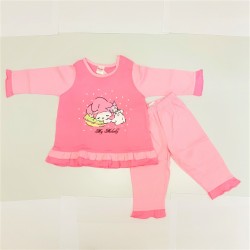My Melody Baby Girl Pajamas Pink 0-24Month