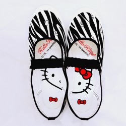 Hello Kitty Ladies Shoes S05 Bk 230Mm