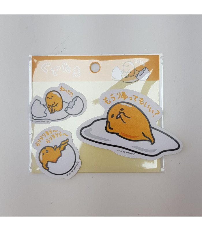 Gudetama Stickers: B - The Kitty Shop