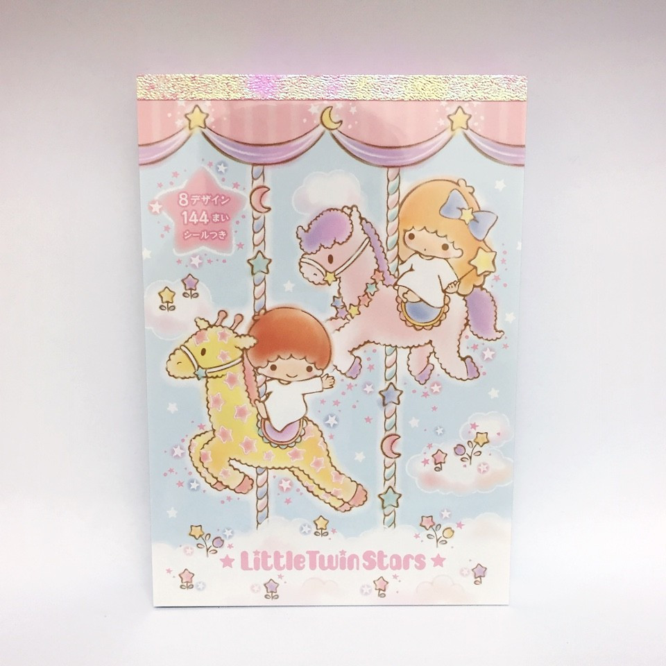 little twin stars memo pad 8 design the kitty shop memo designs