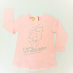 My Melody Lace Long Sleeve Tee 130 Lp