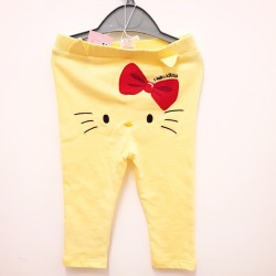 Hello Kitty Baby Girl Legging Yellow 6-12Mth