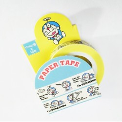 I'm Doraemon Paper Tape:15Mm X 10M Cream