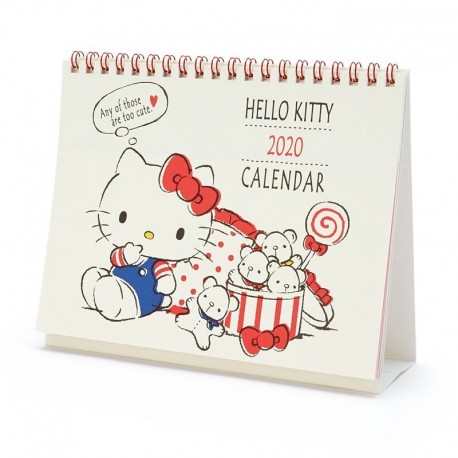 Hello Kitty Desk Calendar 2020 The Kitty Shop