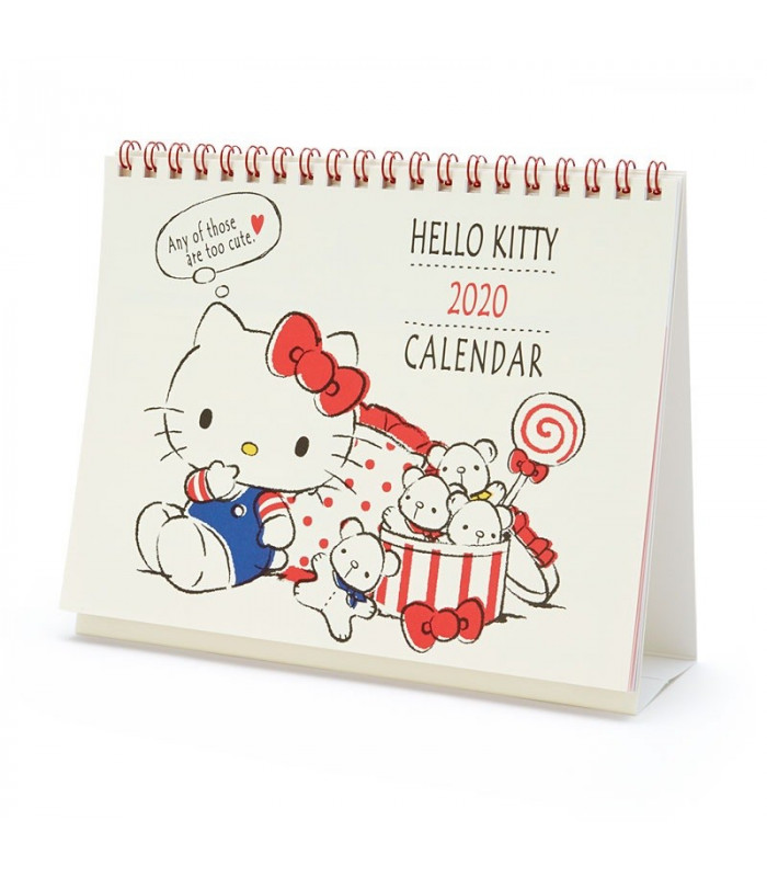 Hello Kitty Desk Calendar 2020 The Kitty Shop