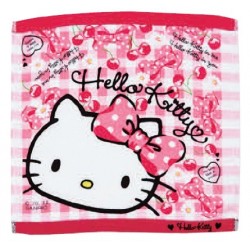 Hello Kitty Wash Towel: Cherry