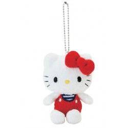 Hello Kitty Key Chain W/Msct Plush: Std