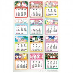 Hello Kitty Sticker Calendar: 2020