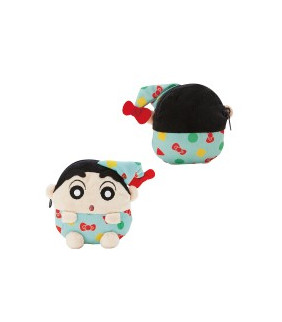 Crayon Shin-chan Buriburizaemon 8cm Coin purse Gamaguchi case kawaii toy