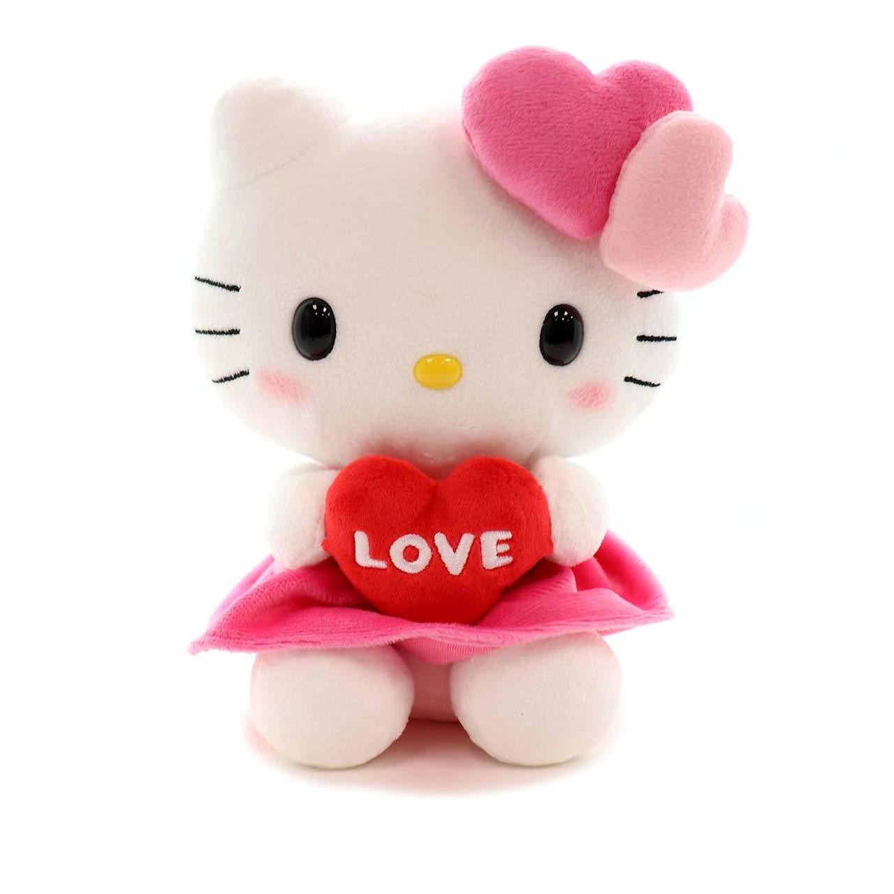 hello kitty valentine plush