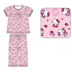 Hello Kitty Half-Slvd Pajamas: 110 P