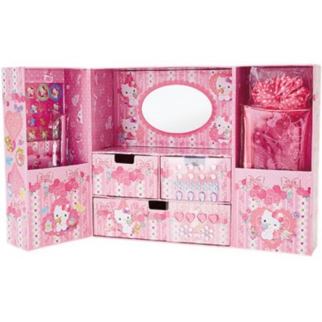 Hello Kitty Stationery Set In Dresser The Kitty Shop