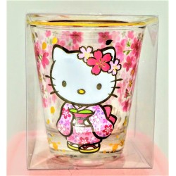 Hello Kitty Shot Glass Sakura