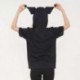 Kuromi D-Cut Hoodies T-Shirt Black L