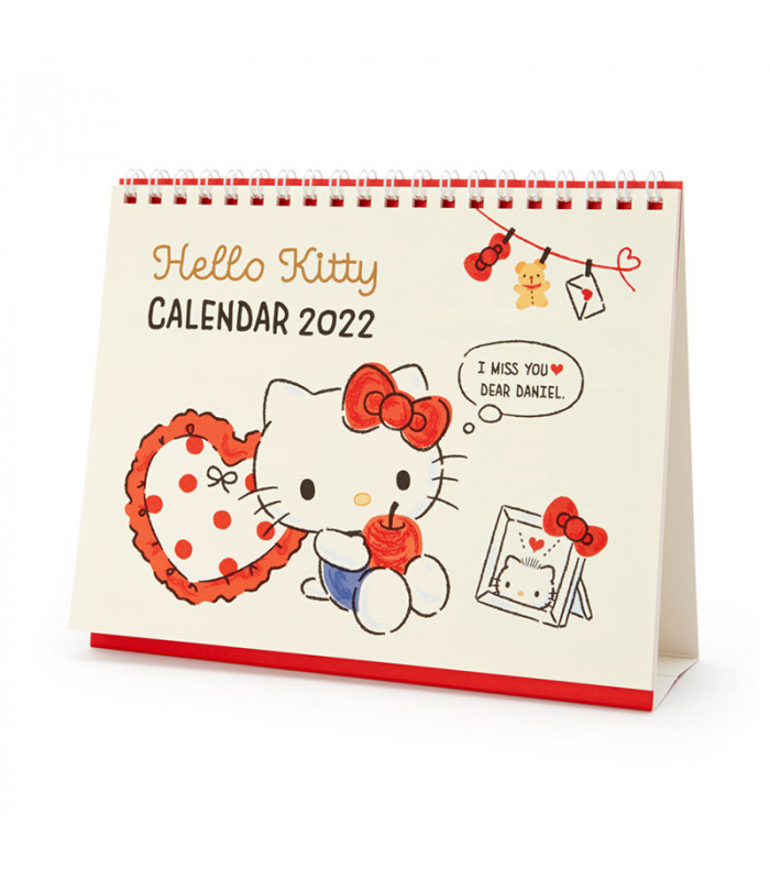 Hello Kitty Desk Calendar: 2022 - The Kitty Shop