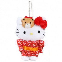 Hello Kitty Key Chain with Mascot: En