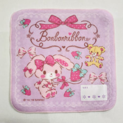 Bonbon Ribbon Petite Towel: Strawberry