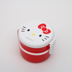Hello Kitty 2-Layer Round Lunch Box