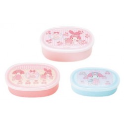 My Melody 3Pcs Lunch Case Set:Berry