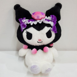 Kuromi Mascot Plush Lace Lolita