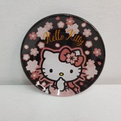 Hello Kitty Mini Plate:Cherry Blssm Black