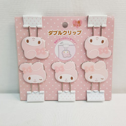 My Melody D-Cut Paper Clips: