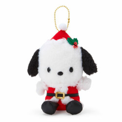 Pochacco Key Chain with Mascot: Christmas