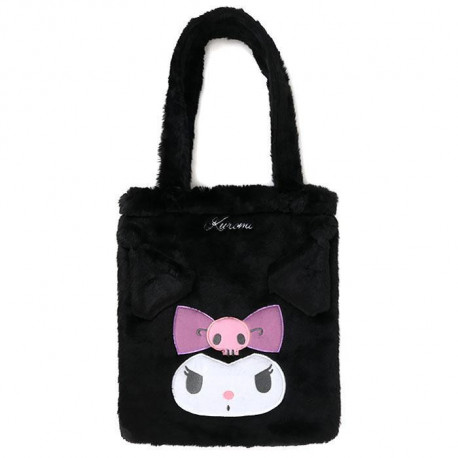 Kuromi Fluffy Boa Tote Bag - The Kitty Shop