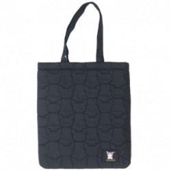 Kuromi Quilt Flat Shoulder Bag