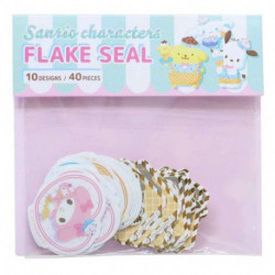 Assorted Characters Flake Seal Sticker